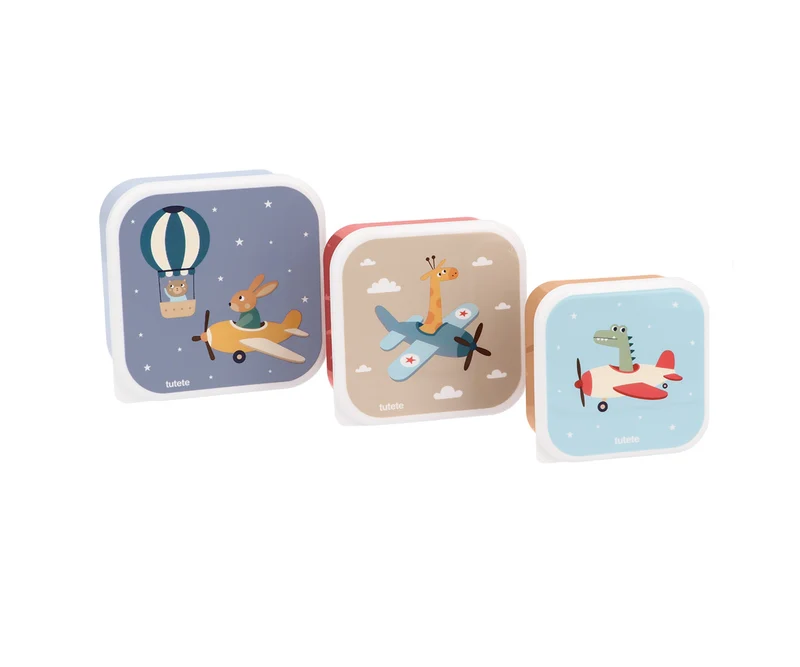 Pack 3 Cajas Almuerzo Planes