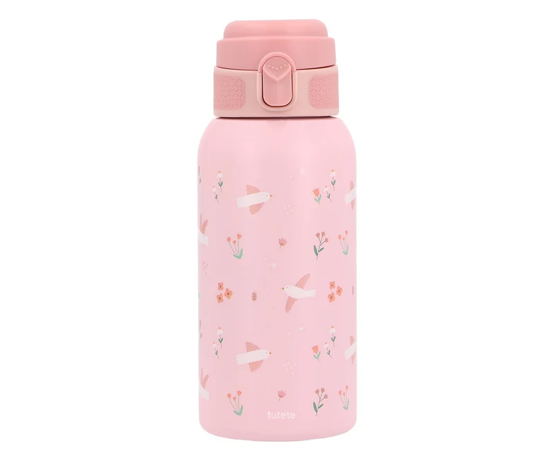 Botella de acero térmica Blossom Birds