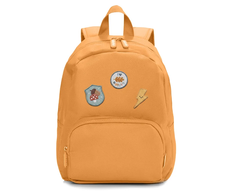 Mochila Solid Mustard con 6 parches Autoadhesivos