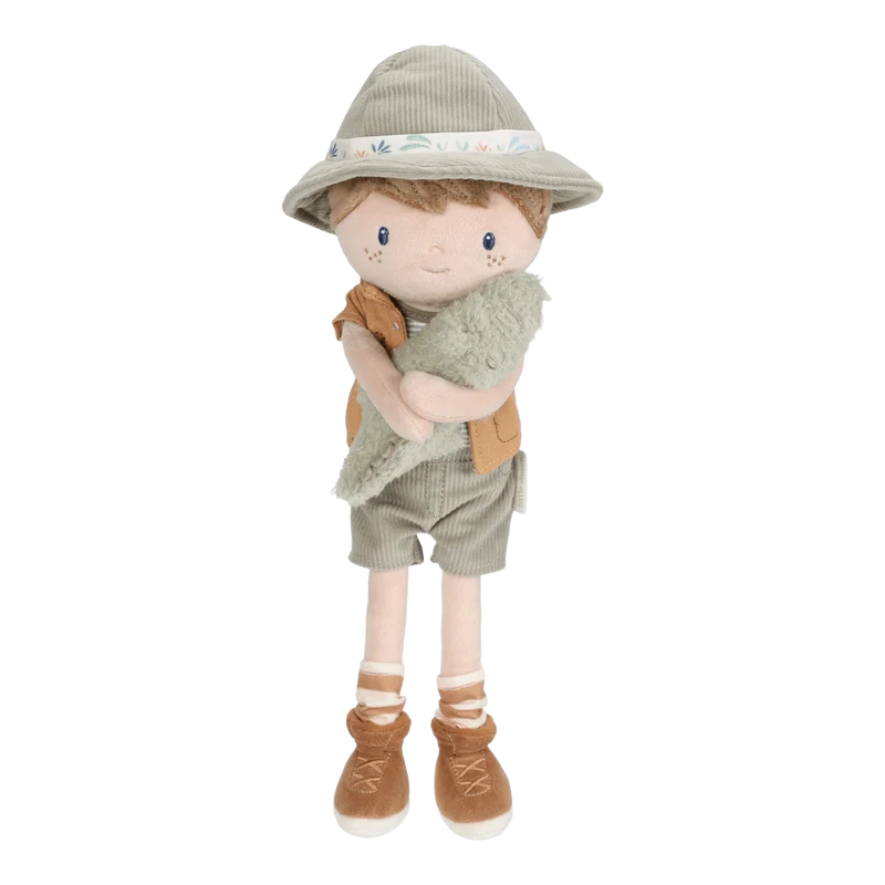 Jim Explorador Muñeco Blandito Safari · Little Dutch