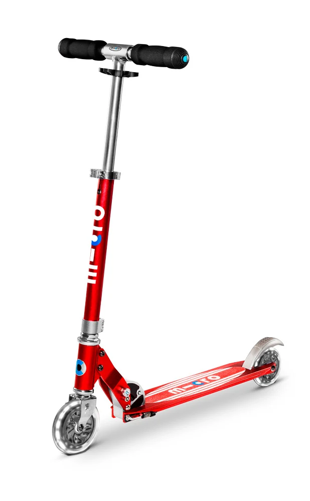 Patinete Sprite LED · Rojo Stripe