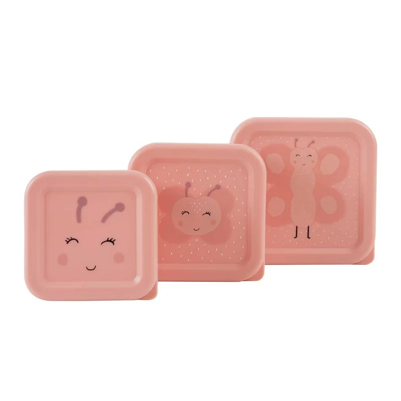 Pack 3 cajas almuerzo · Mrs. Butterfly · Trixie