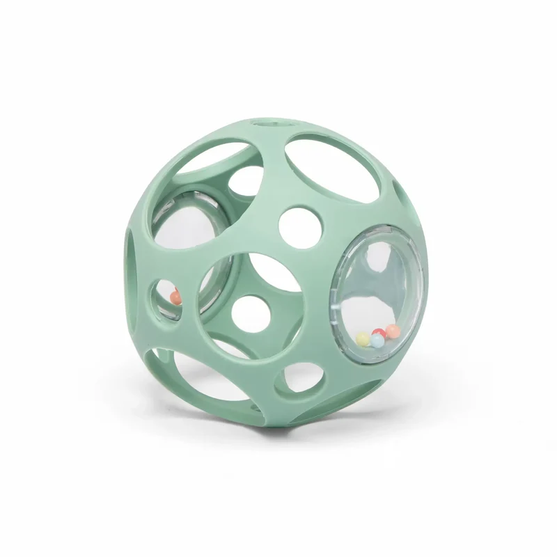 Pelota sensorial con sonajero · Little L
