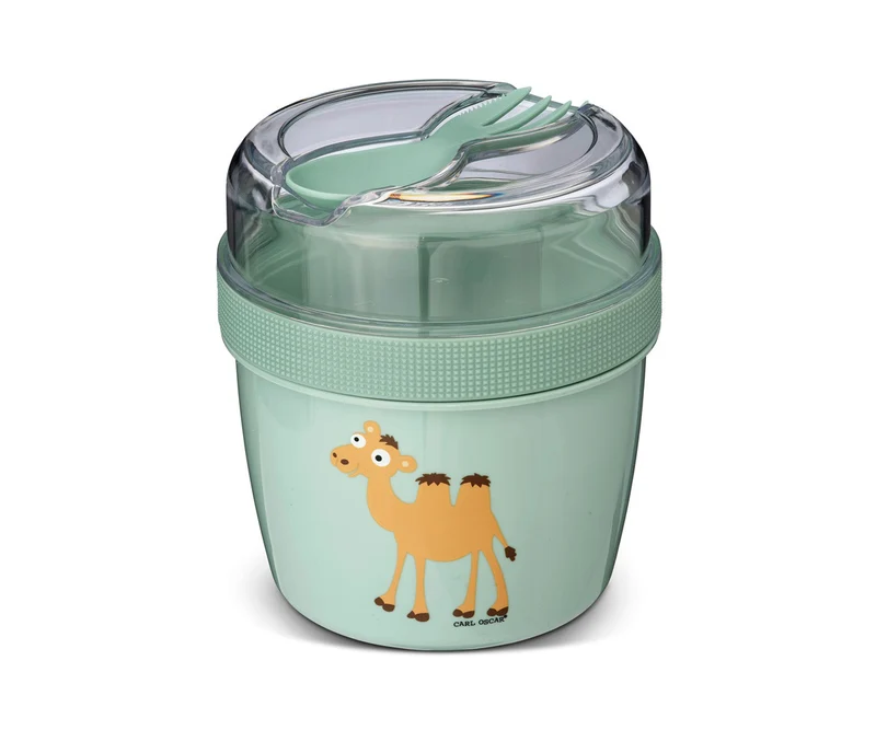 Fiambrera Snack N'ice Cup Green Camel · Carl Oscar