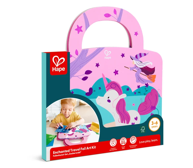Maletín Pegatinas Enchanted · Hape