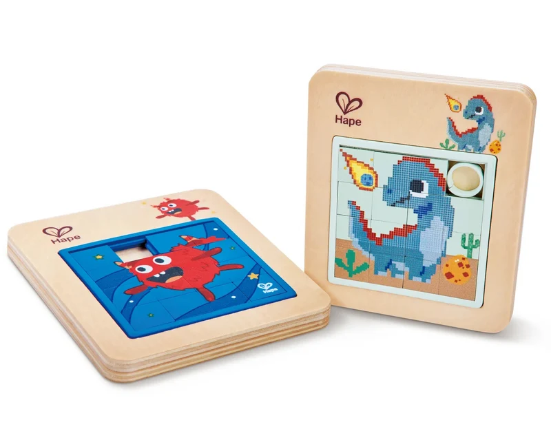 Puzzle rompecabezas deslizante · Hape