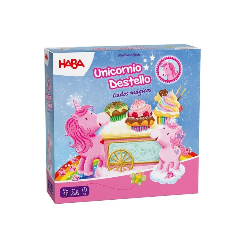 Unicornio Destello – Dados Mágicos · Haba
