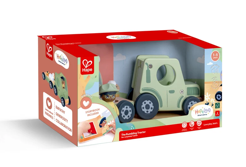 Tractor ruidoso · Hape