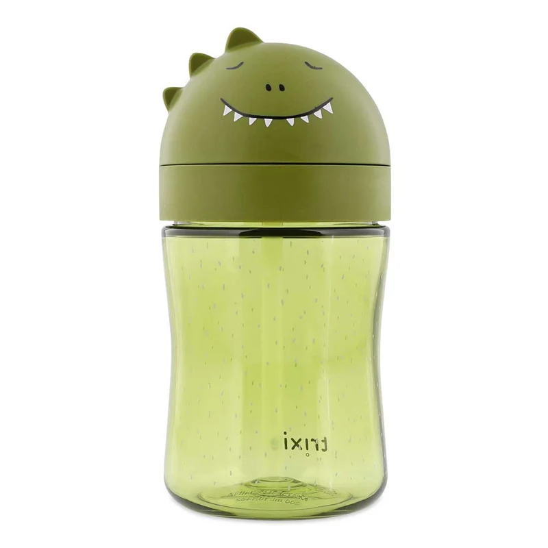 Vaso con pajita Mr. Dino · Trixie