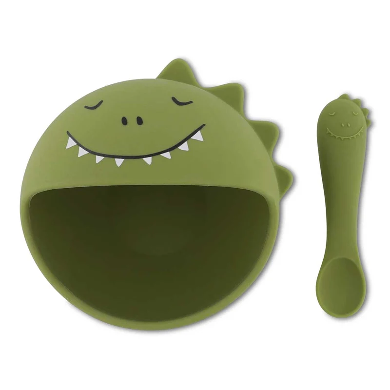 Primer set de comida para bebé Mr. Dino · Trixie