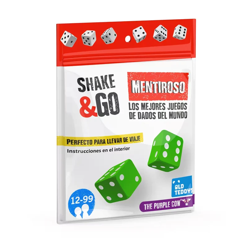 Juego Dados Shake & Go-Mentiroso