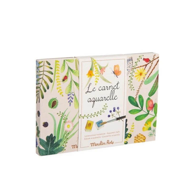 Cuaderno acuarela El Jardín de Moulin