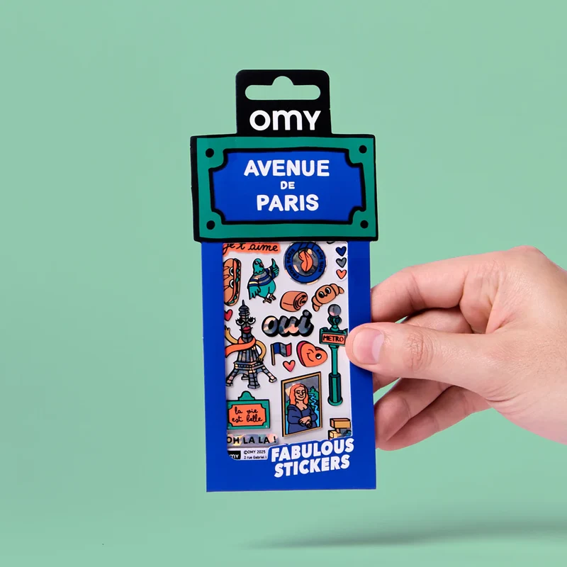 Stickers Iconic Paris · OMY