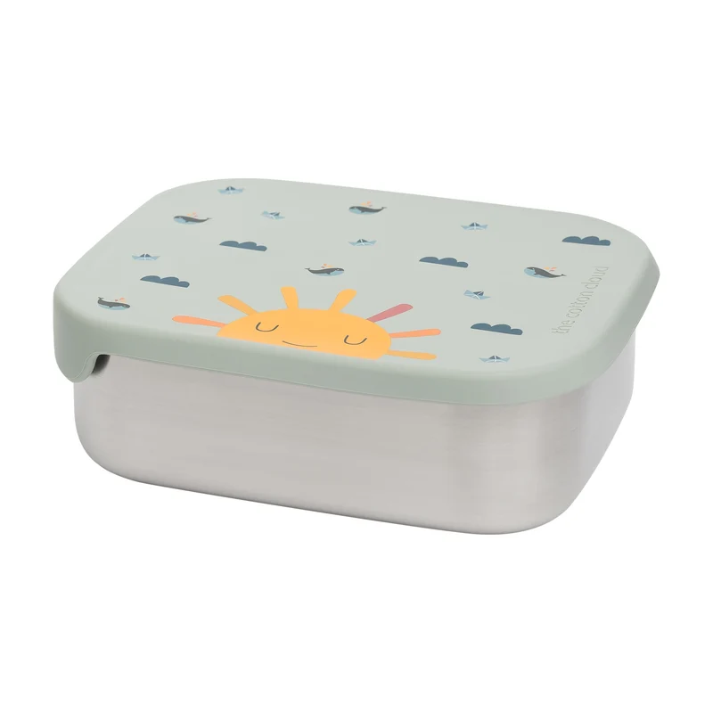 Fiambrera “Sol” de Acero Inoxidable y Silicona – The Cotton Cloud
