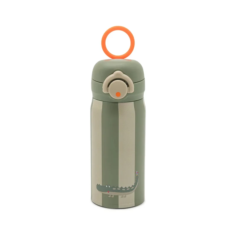 Botella Infantil de Acero Inoxidable – Cocodrilo | Noui Noui