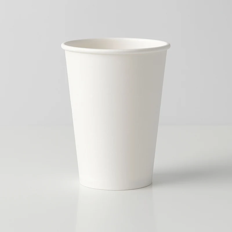 Vaso Biodegradable blanco para bebidas calientes 16 oz c/ 1,000 pzas