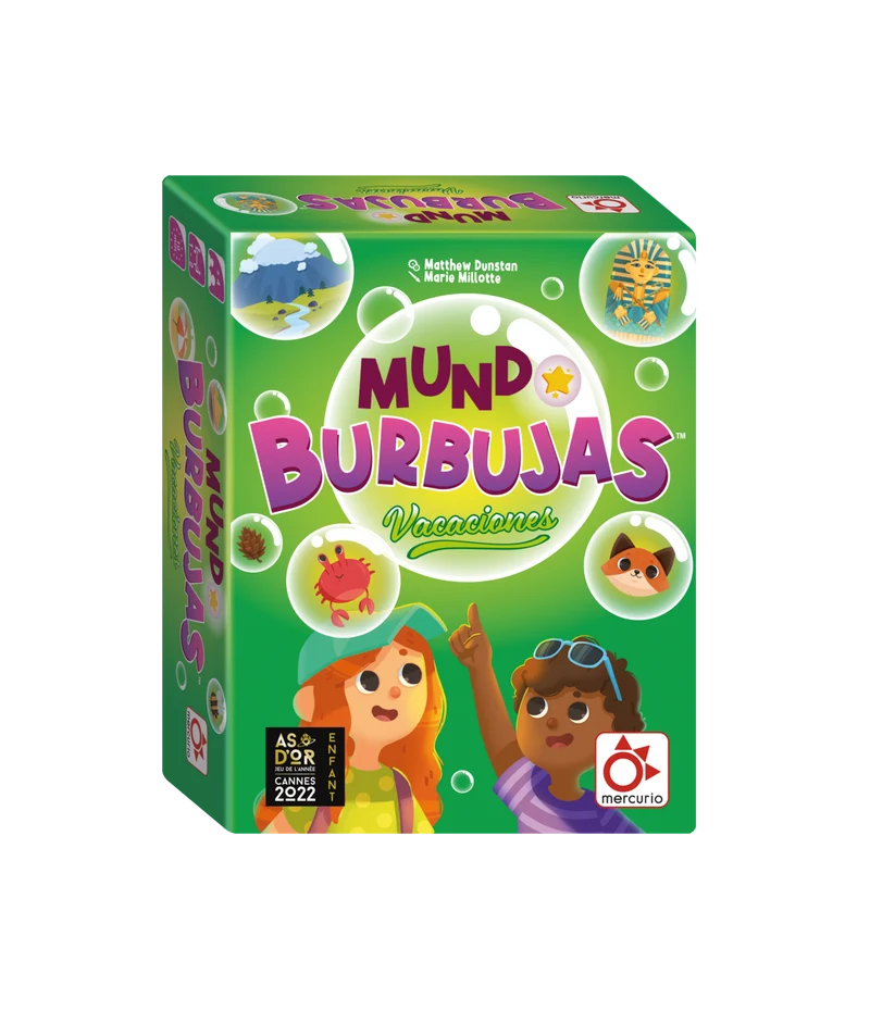 Mundo Burbujas Vacaciones · Mercurio