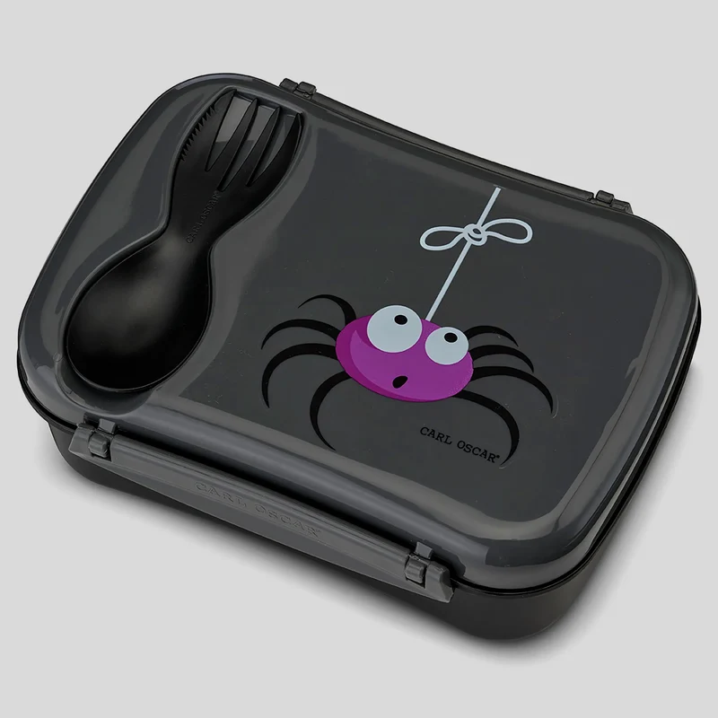 Caja de Almuerzo N'ice Box Kids Araña Grey · Carl Oscar