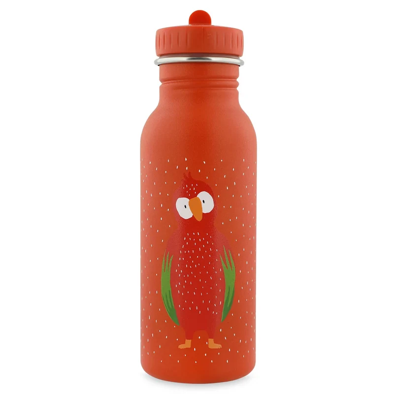 Botella Acero Loro 500ml · Trixie