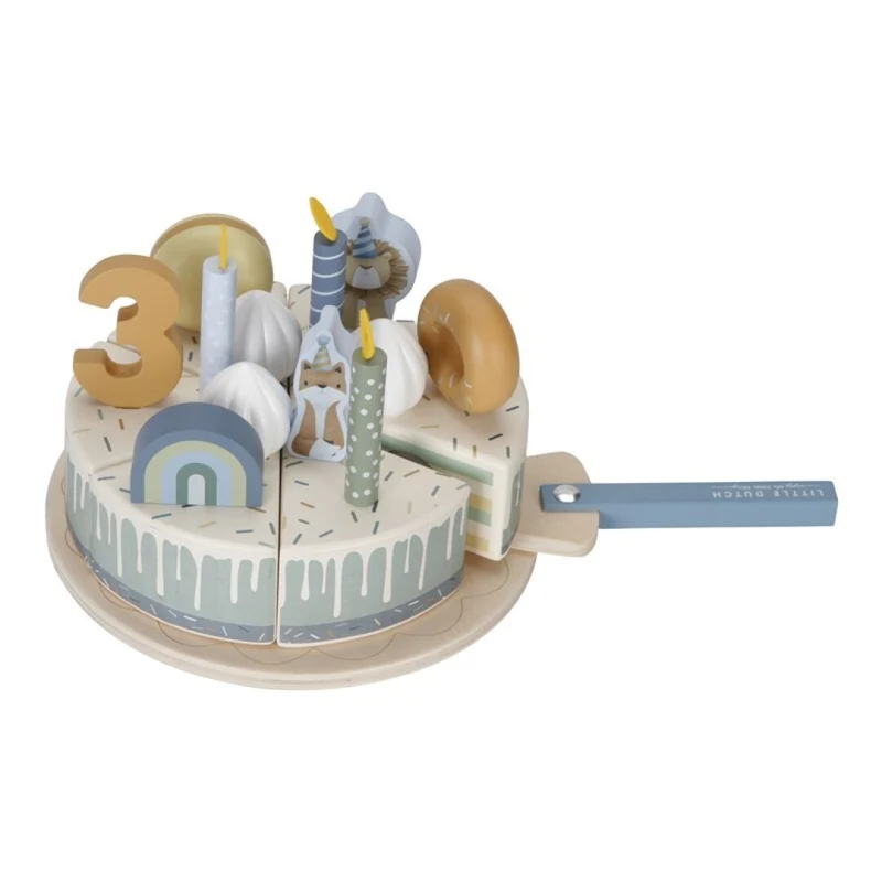 Pastel de cumpleaños Azul · Little Dutch