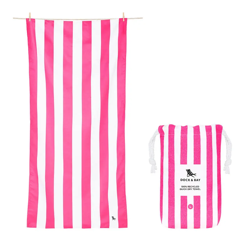 Toalla Cabana Fucsia · L