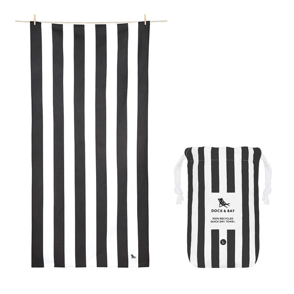 Toalla Cabana Negra · L