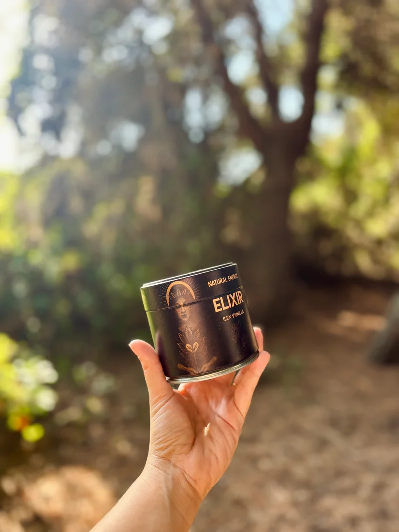 Elixir Ilex Vainilla – Yerba Mate Orgánica Soluble con Aroma Natural de Vainilla (100 g)