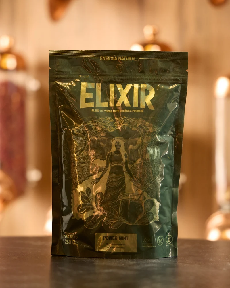 Elixir Power Mint - Blend de Yerba Mate Orgánica