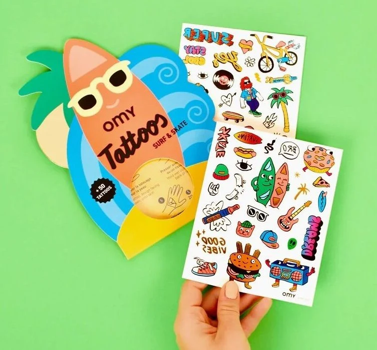 Tattoos Surf & Skate · Omy