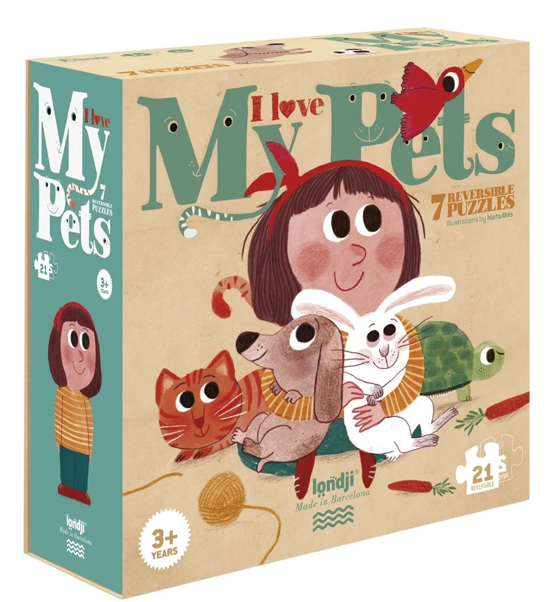 Puzzle I love my pets · Londji