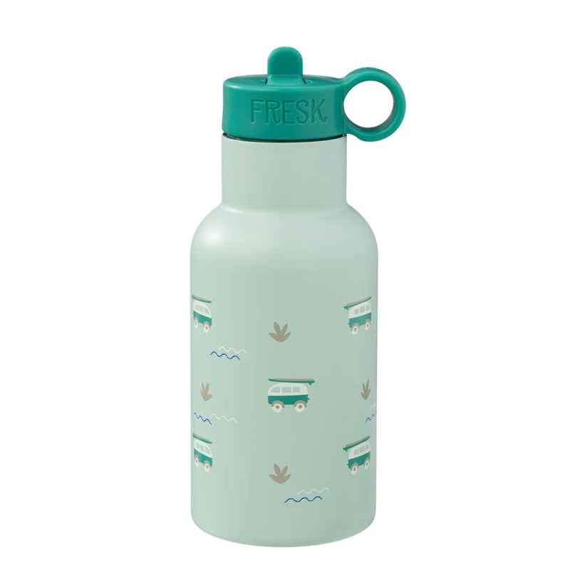 Botella Acero Térmica Surf Azul 350ml · Fresk