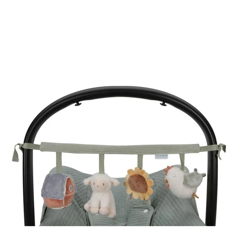 Juguete Carrito Pequeña granja · Little Dutch