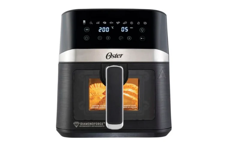 Freidora Aire OSTER 4lt. Digital c/ Ventana ckstaf40w