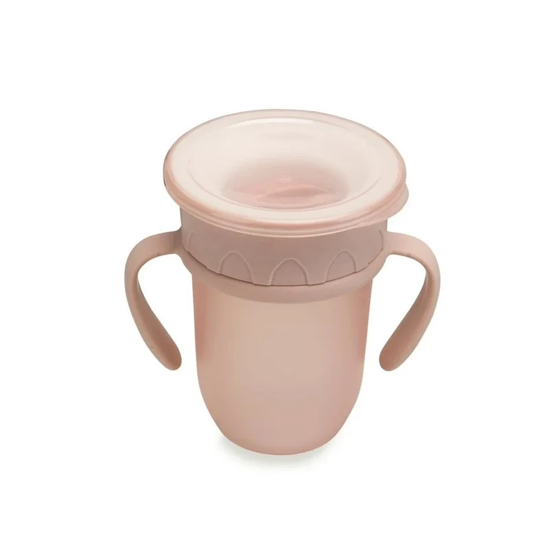 Vaso de aprendizaje 360º All Around Soft Blush – Noüka