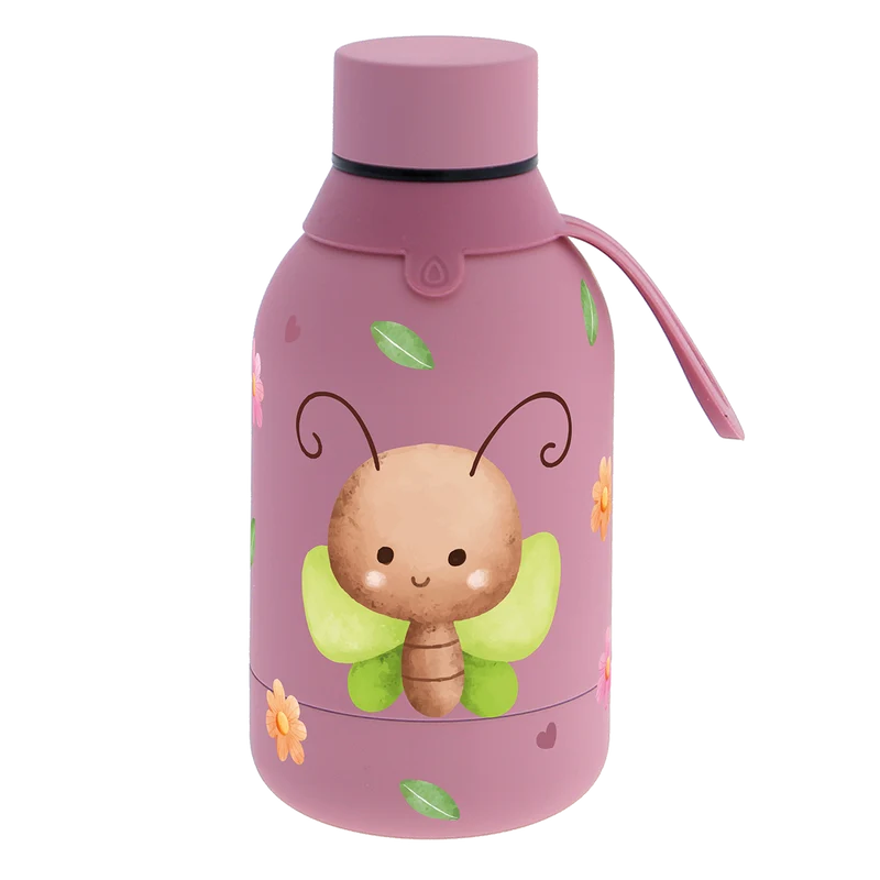Botella Térmica de Acero Inoxidable – Little Bugs | Aurea Kids