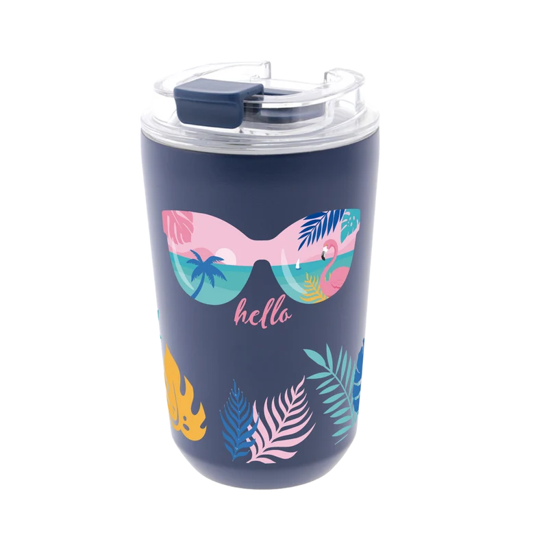 Vaso Térmico de Acero Inoxidable con Interior Cerámico - Tropic Twist | Aurea