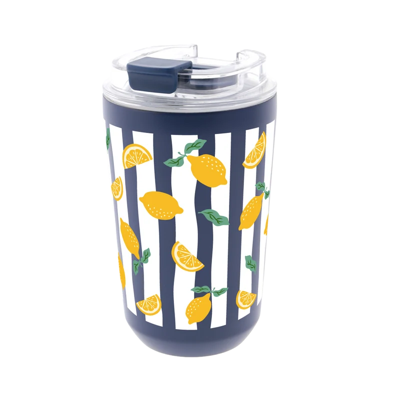 Vaso Térmico de Acero Inoxidable con Interior Cerámico - Juicy Summer | Aurea