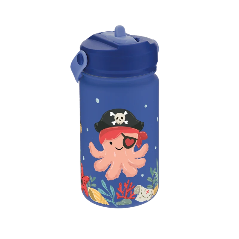 Botella Térmica de Acero Inoxidable con Adaptador Infantil – Sea Explorers | Aurea Kids