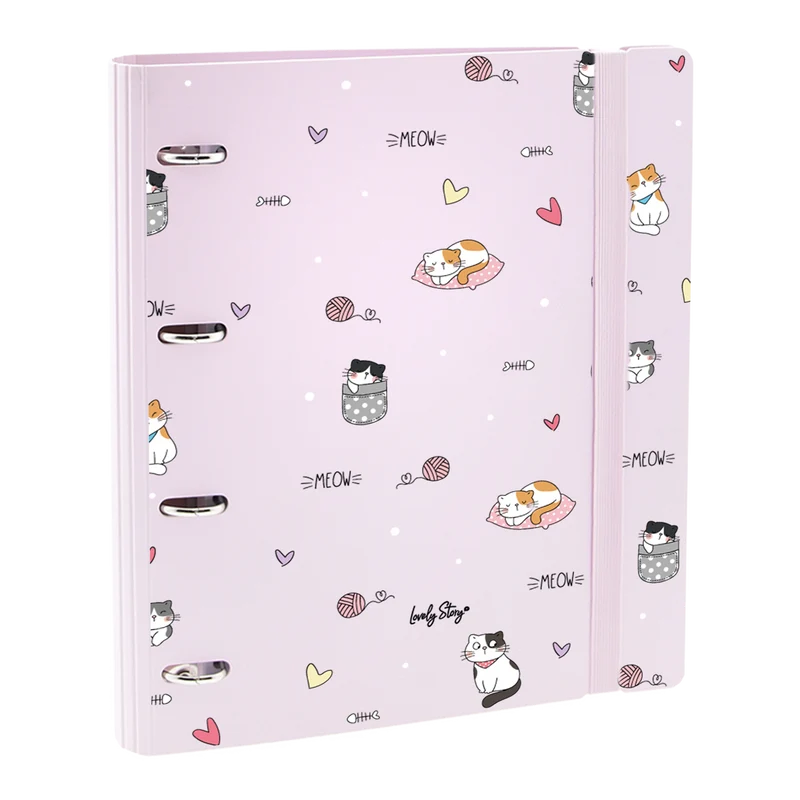 Carpeblock Smart Folder 360º – Meow Love | Lovely Story