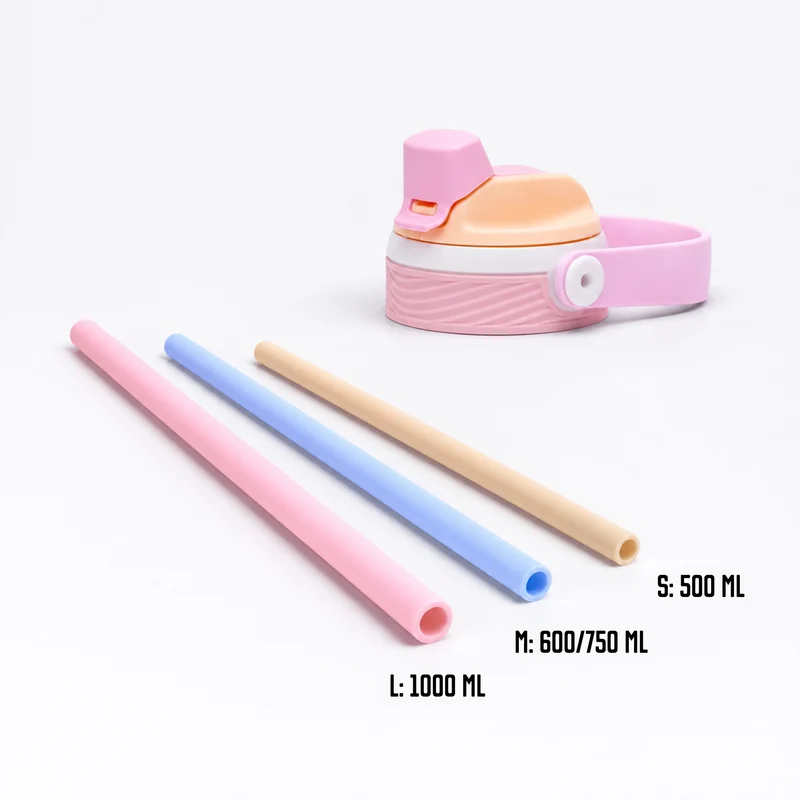 Dupla straw set with cap