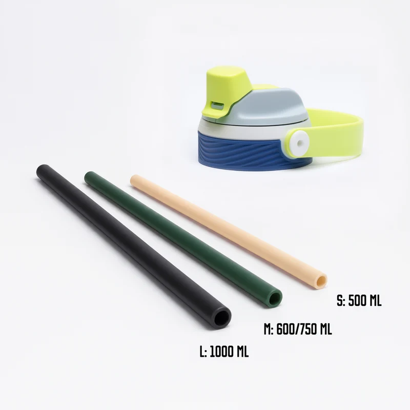 Dupla straw set with cap