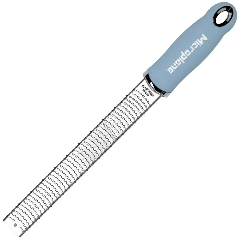 Rallador Microplane Premium Zester 46227 - Azul cielo Acero Inoxidable