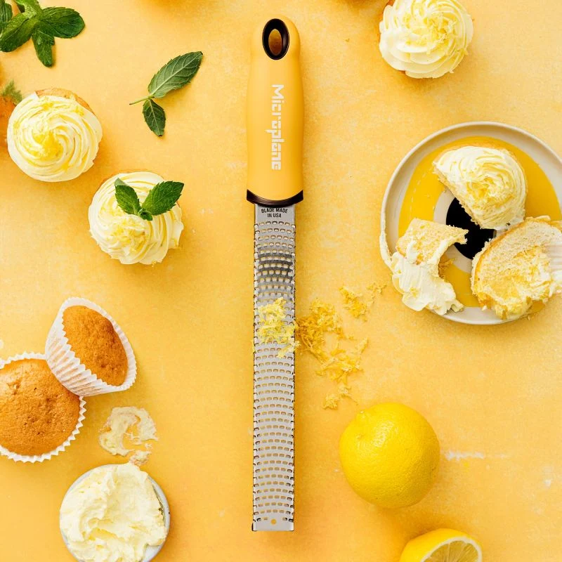 Rallador Microplane Premium Zester 46664 - Lemon Cream Acero Inoxidable
