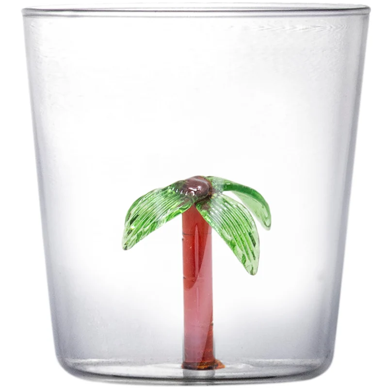 Vaso de Cristal con Figura Interior – 350 ml Diseños Decorativos