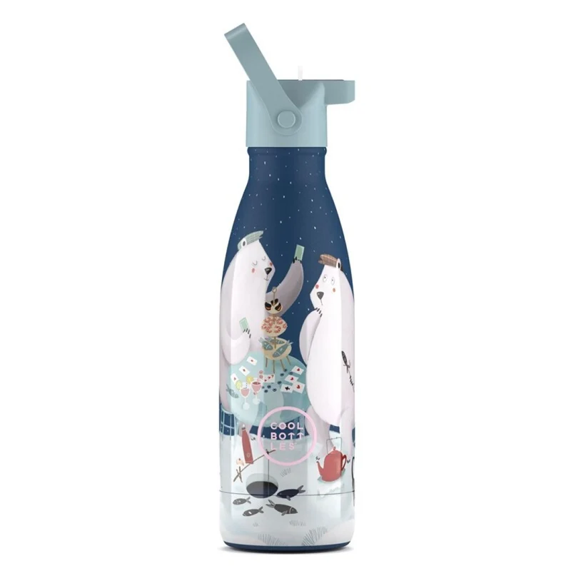Botella Acero Polar Bears 350ml · Cool Bottles