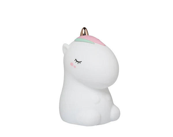 Lamparita con mando Little L · Unicornio