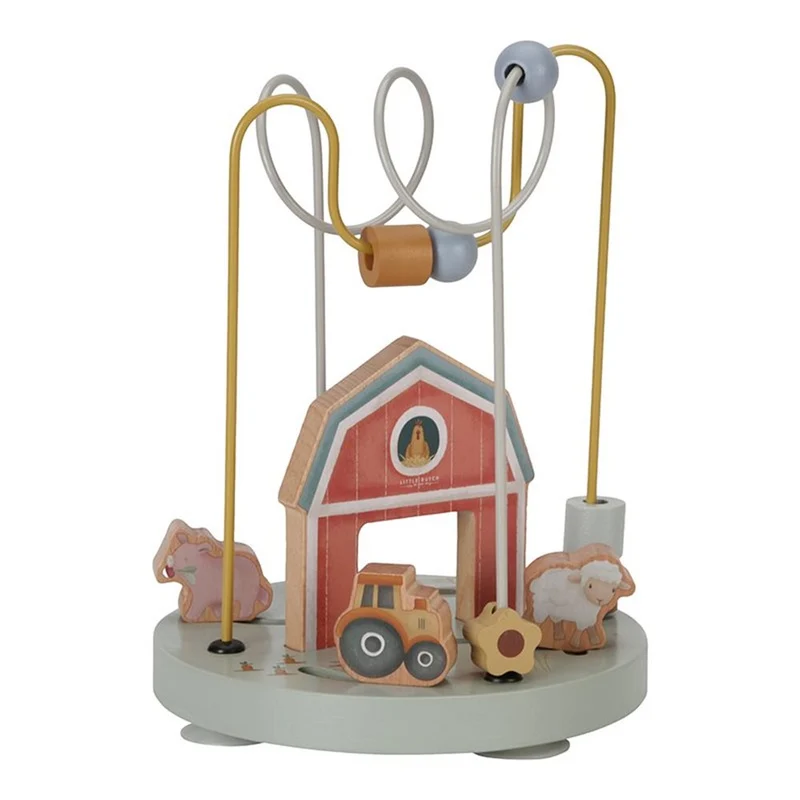 Laberinto espiral de cuentas Little Farm · Little Dutch