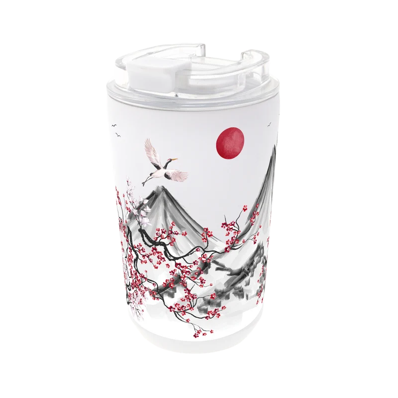 Vaso Térmico de Acero Inoxidable con Interior Cerámico - Echoes of Japan | Aurea