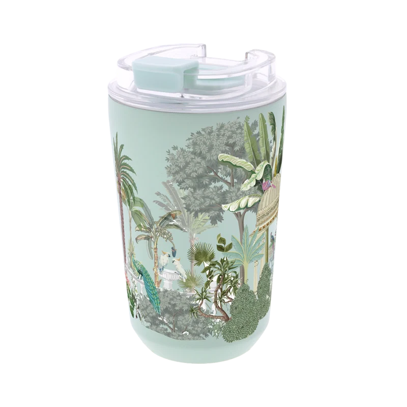Vaso Térmico de Acero Inoxidable con Interior Cerámico - Wild Paradise | Aurea