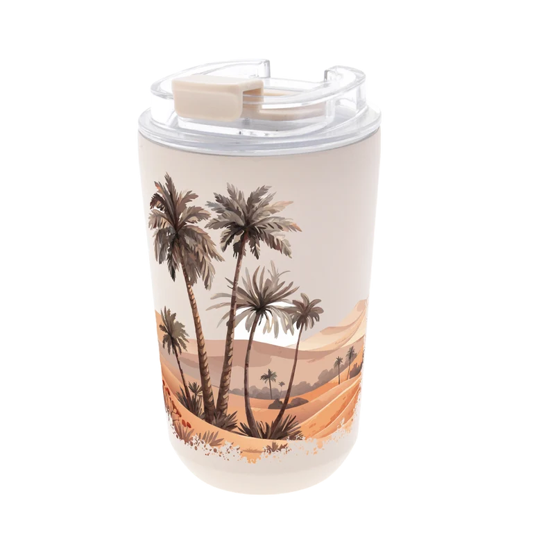 Vaso Térmico de Acero Inoxidable con Interior Cerámico - Travel Dreams | Aurea